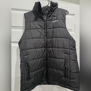 Men's Black Heated Vest